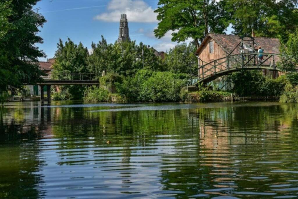 Maison Famille-confort-terrasse Jardin-vue Cathedrale * Amiens