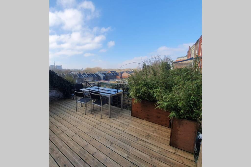 Maison Famille-confort-terrasse Jardin-vue Cathedrale *